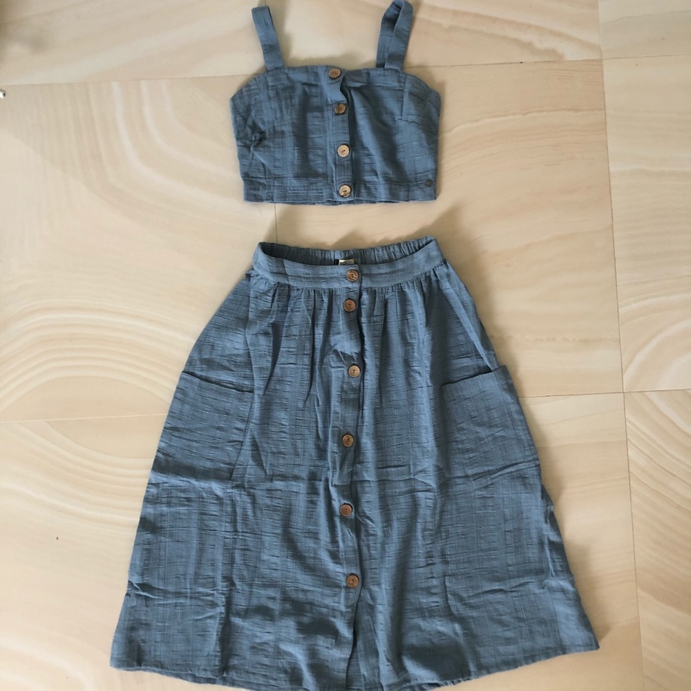 Roxy 2 Piece - Ocean Groove + Feather Dance